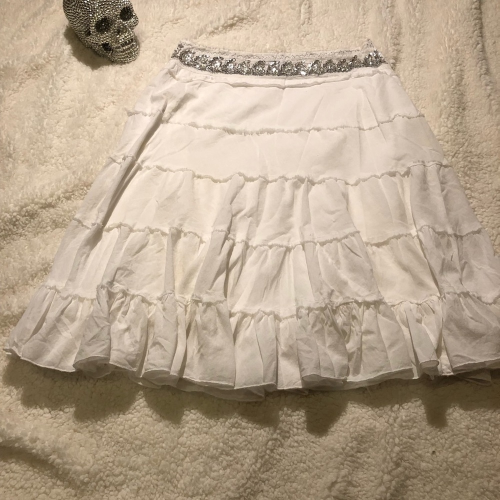 Dimri White Skirt! Lovely!